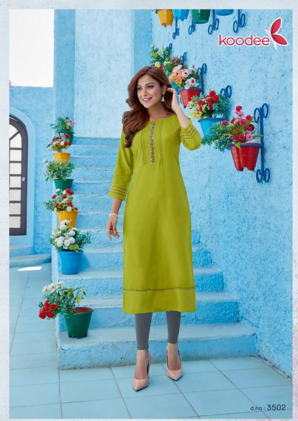 Koodee Kasata 1 Rayon Designer Kurti 